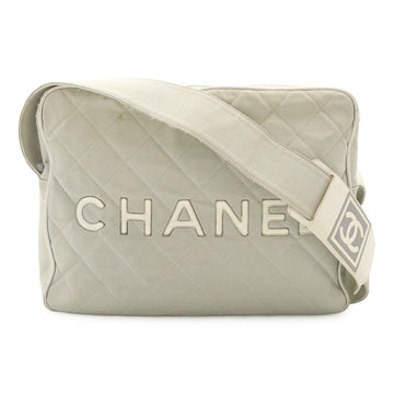 Chanel Sports Line Canvas Leather Shoulder Bag