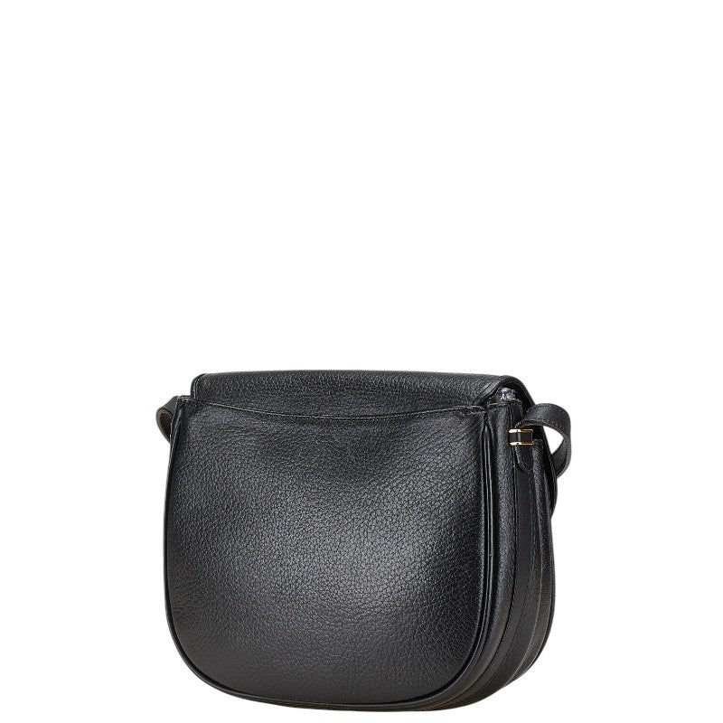 Burberry Shadow Horse Nova Check Leather Shoulder Bag