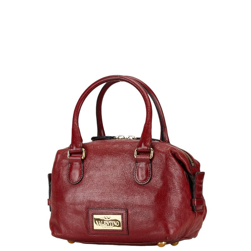 Valentino Leather Ribbon Handbag