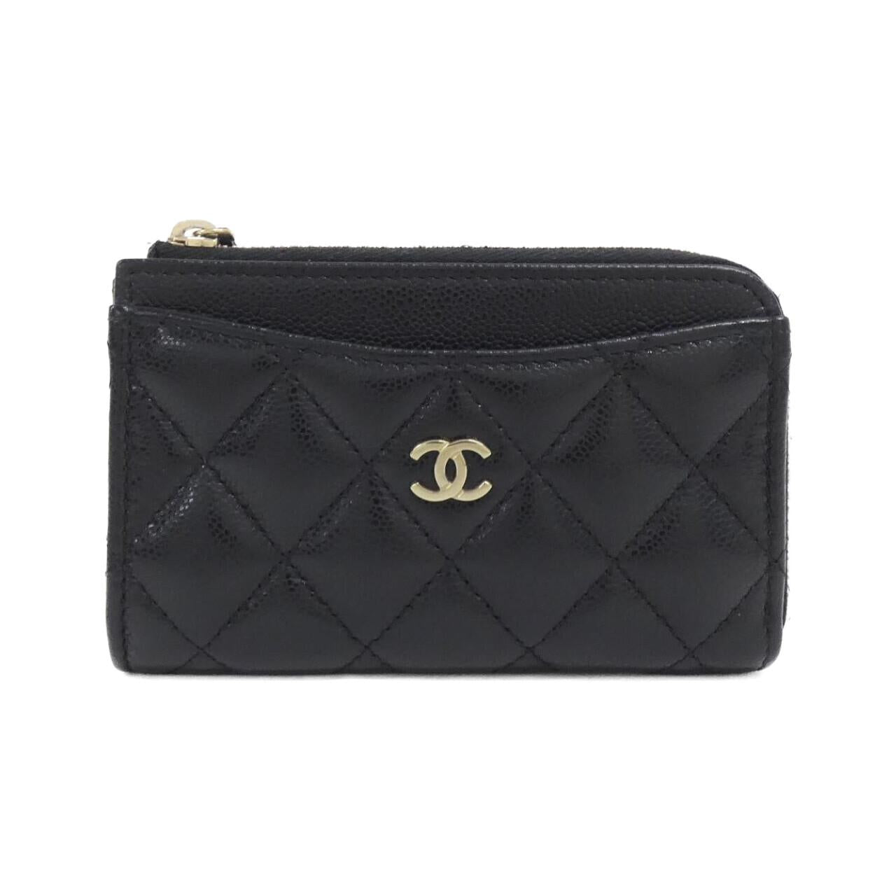 Chanel Timeless Classic Caviar Skin Card Case