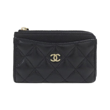 Chanel Timeless Classic Caviar Skin Card Case