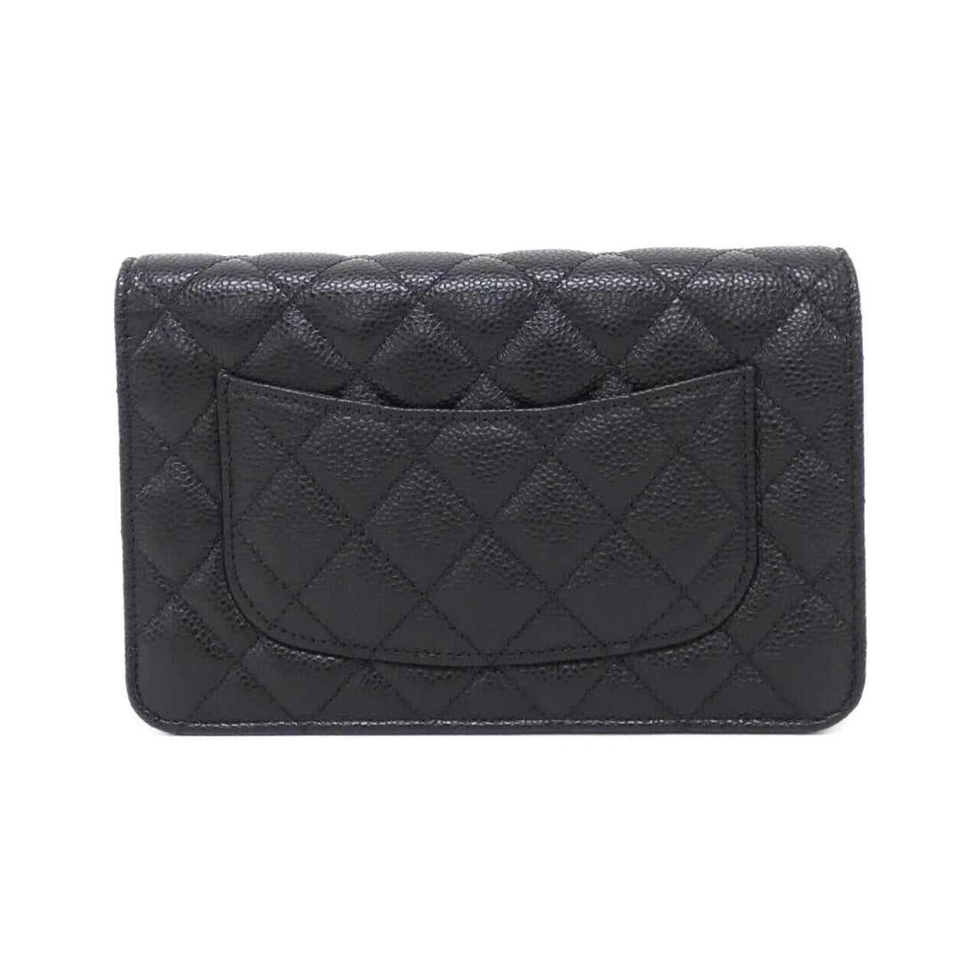 Chanel Timeless Classic Line Caviar Skin Chain Wallet
