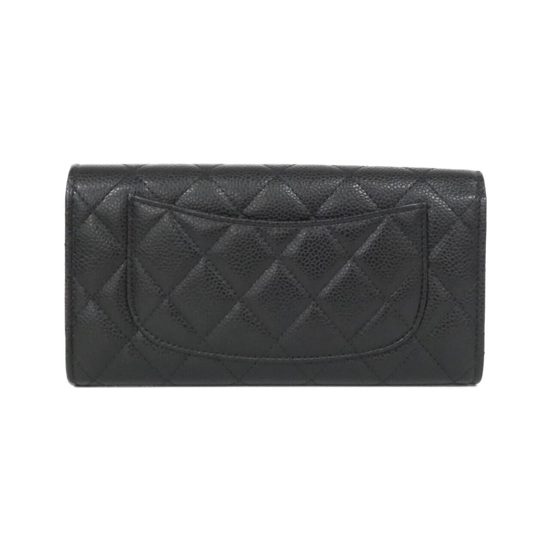 Chanel Timeless Classic Caviar Skin Long Wallet