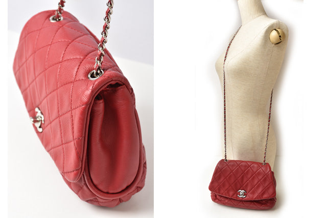 Chanel Leather Chain Shoulder Bag