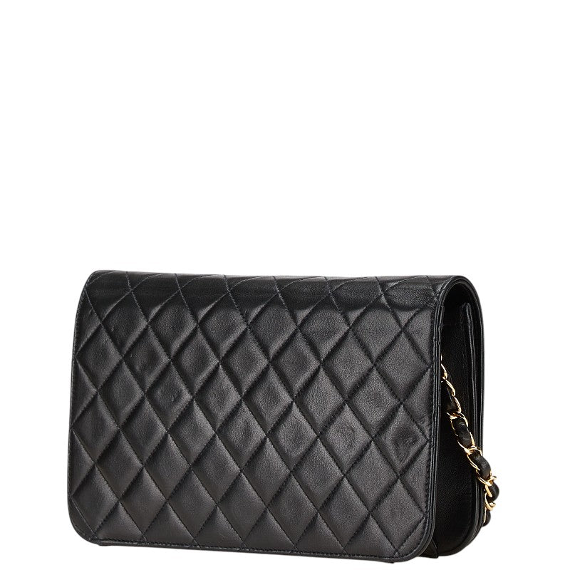 Chanel Coco Mark Matelasse Lambskin Shoulder Bag