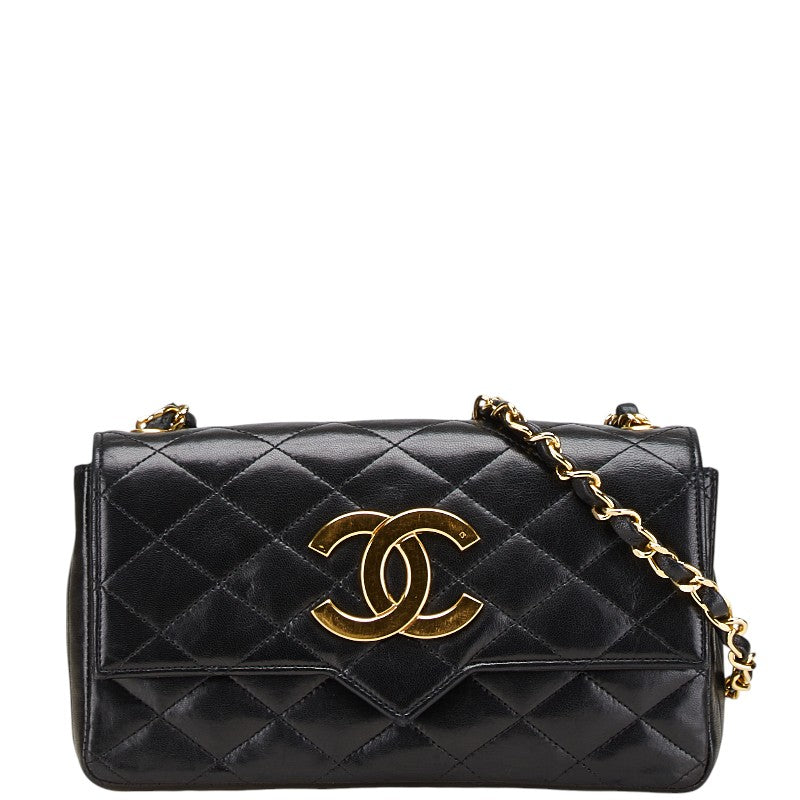 Chanel Coco Mark Matelasse Lambskin Shoulder Bag