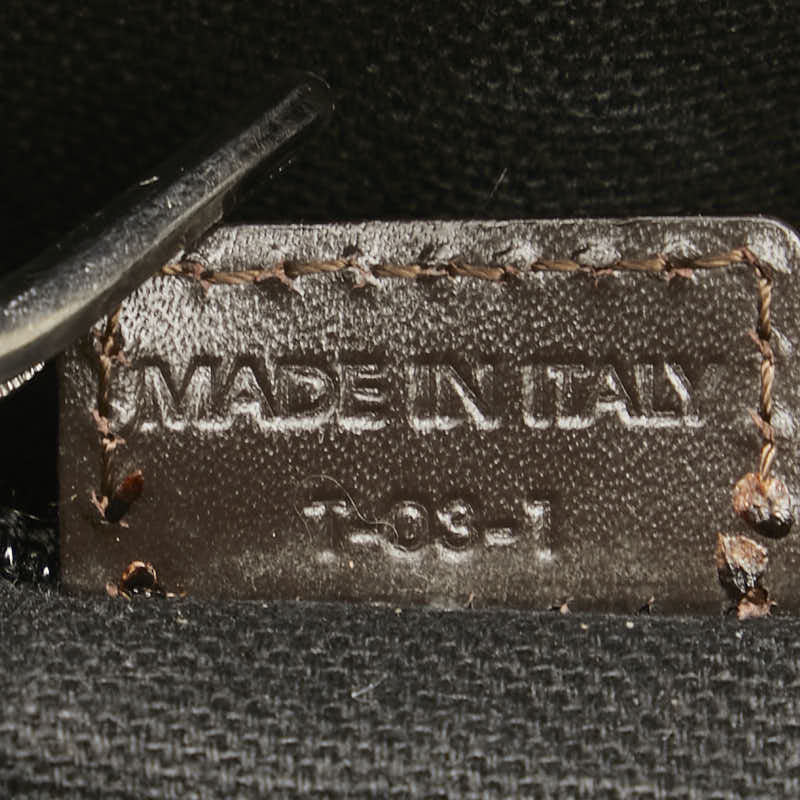 Burberry PVC Leather Crossbody Shoulder Bag