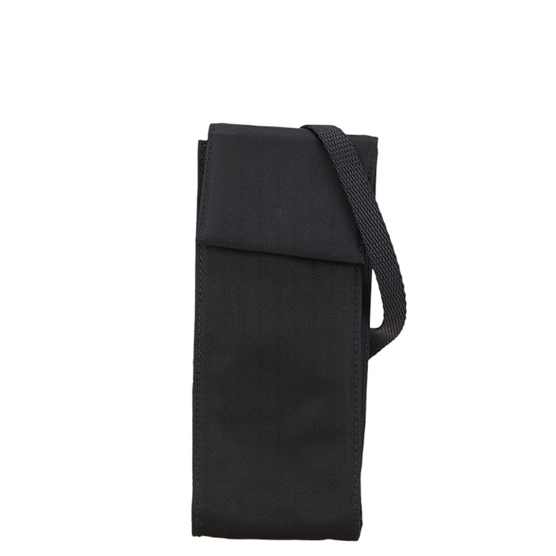 Prada Nylon Triangle Logo Plate Mini Shoulder Bag