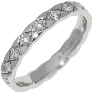 Chanel 18K White Gold Coco Crush Ring J11871