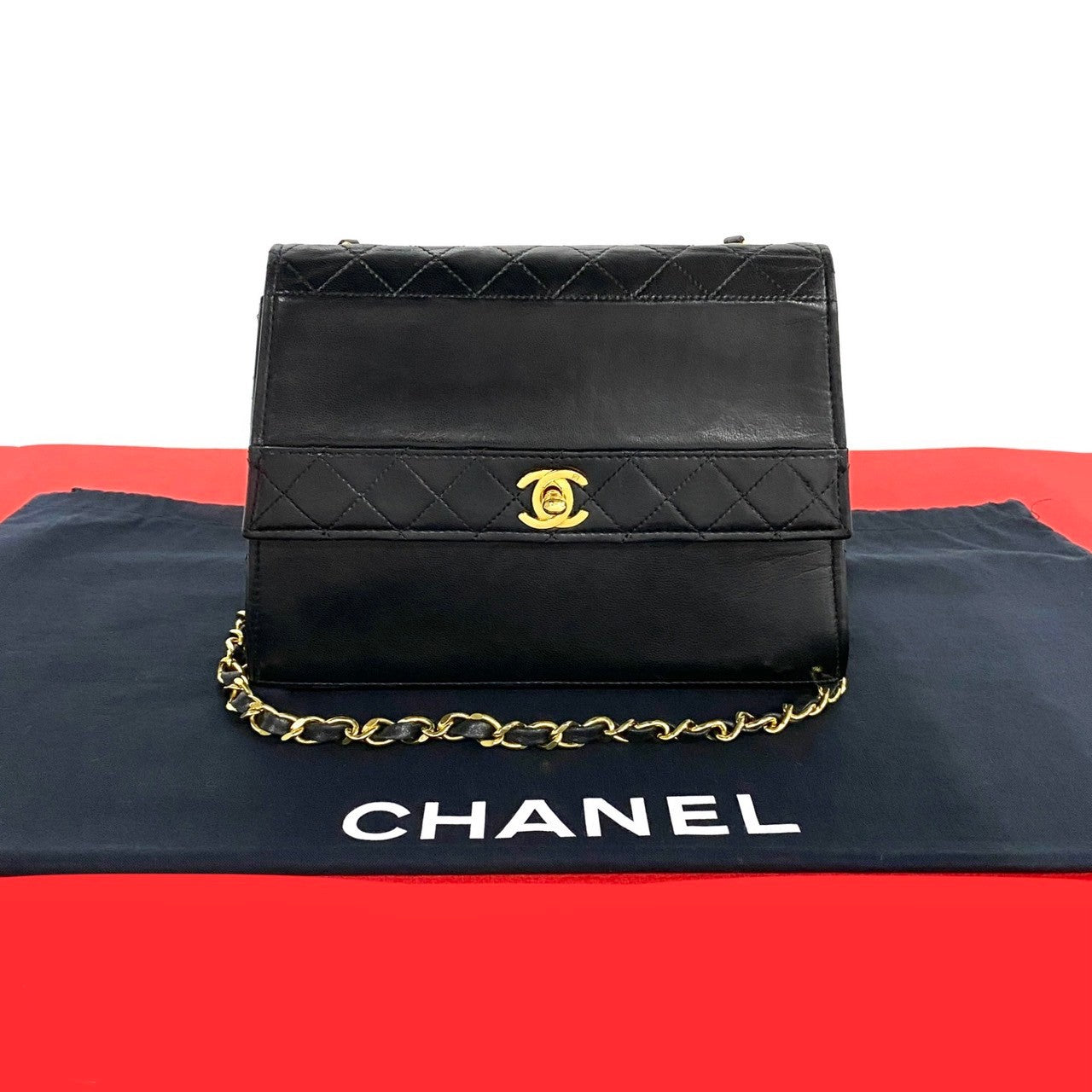 Chanel Matelassé Lambskin Shoulder Bag