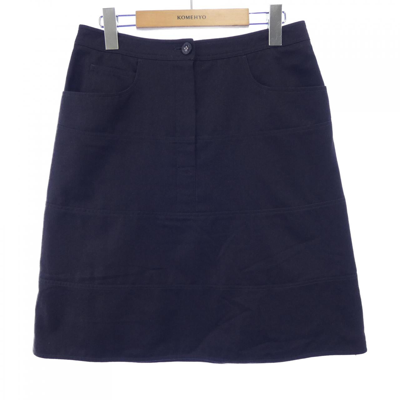 Chanel P20247V10471 Cashmere Blend Skirt