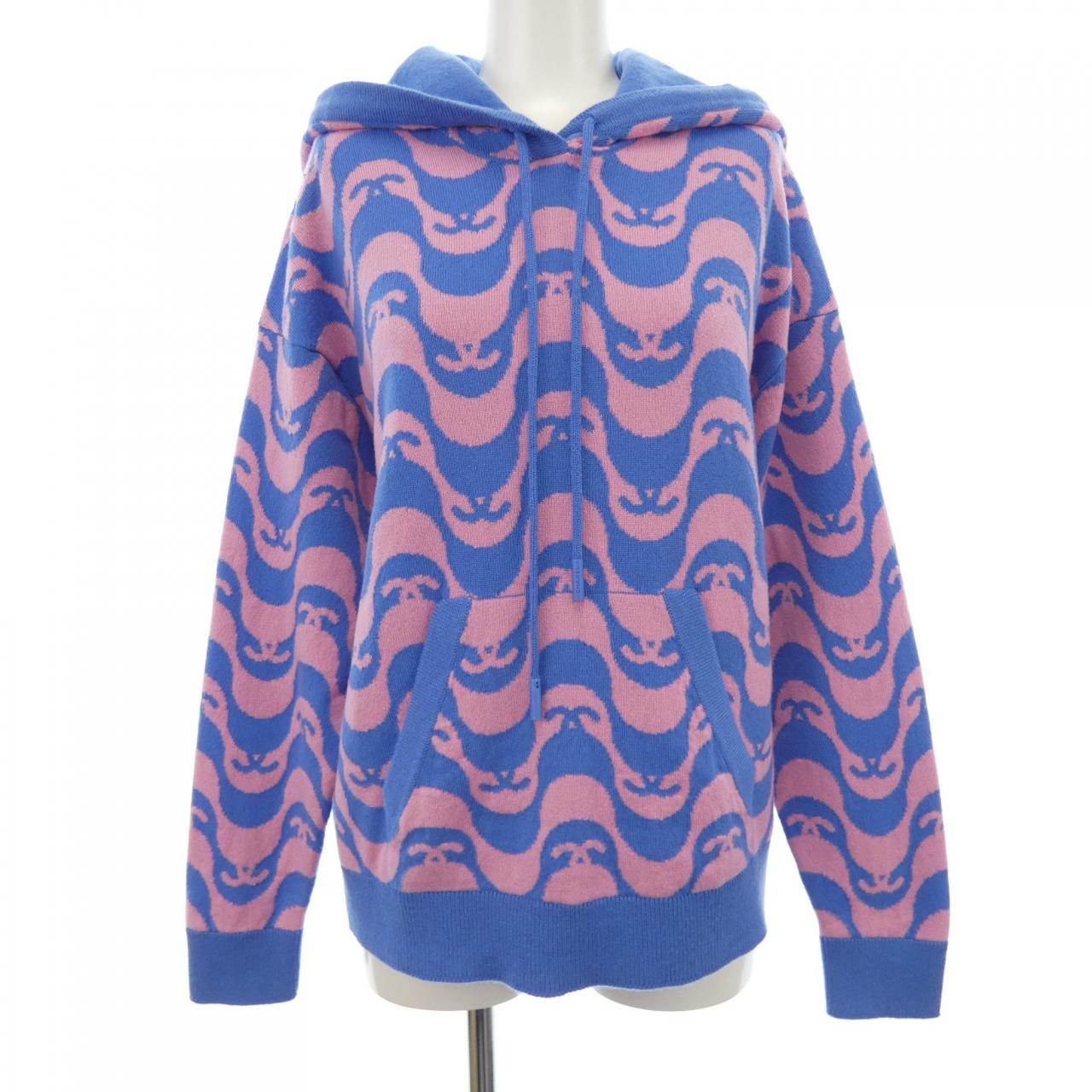 Chanel P70408K10043 Cashmere Hoodie