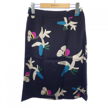 Chanel Silk Skirt