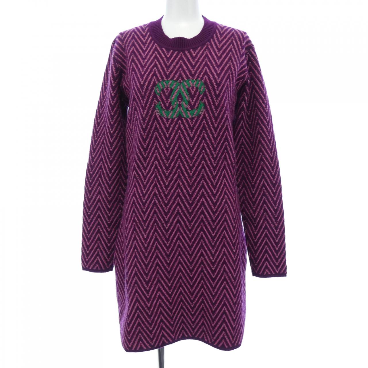 Chanel P71619K10290 21K Cashmere Dress