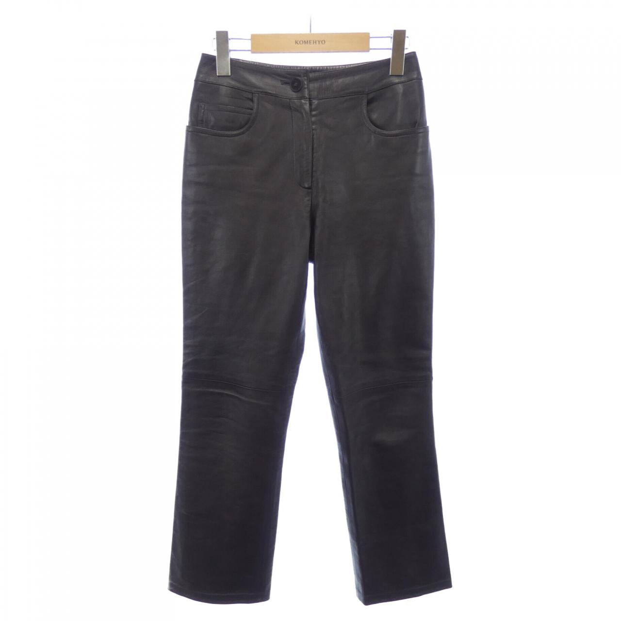 Chanel P19587V01106 02P Lamb Leather Pants