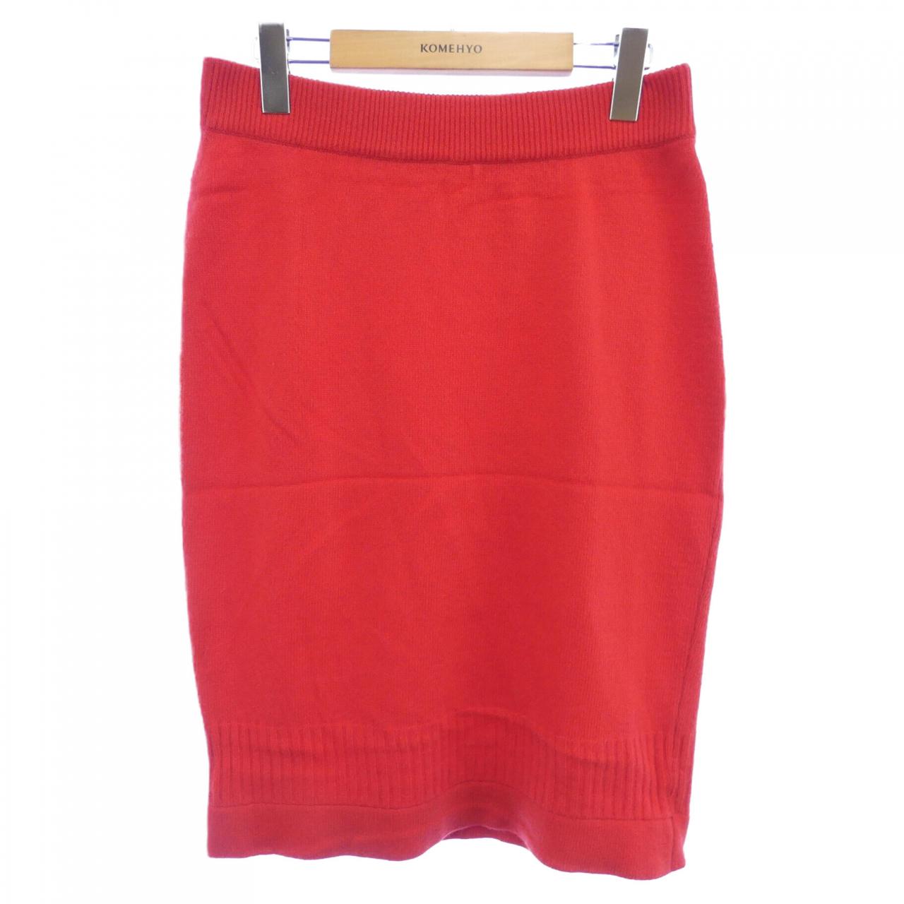 Chanel 100% Cashmere Skirt