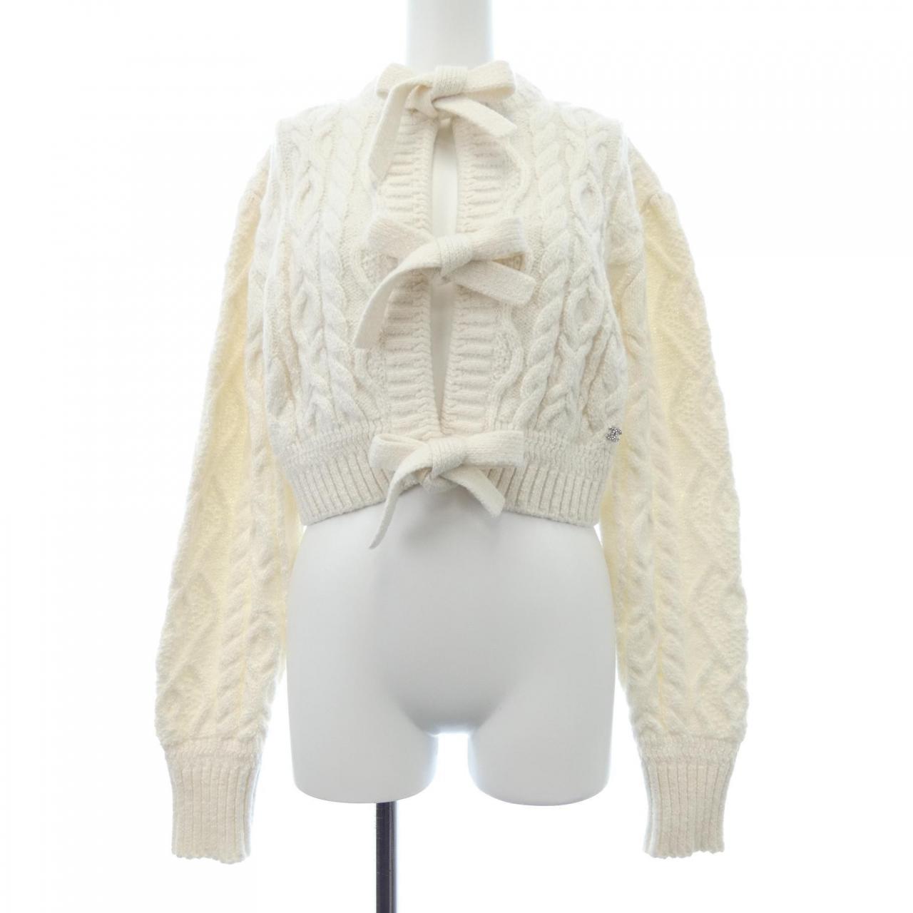 Chanel P77804K11279 Silk Cashmere Cardigan