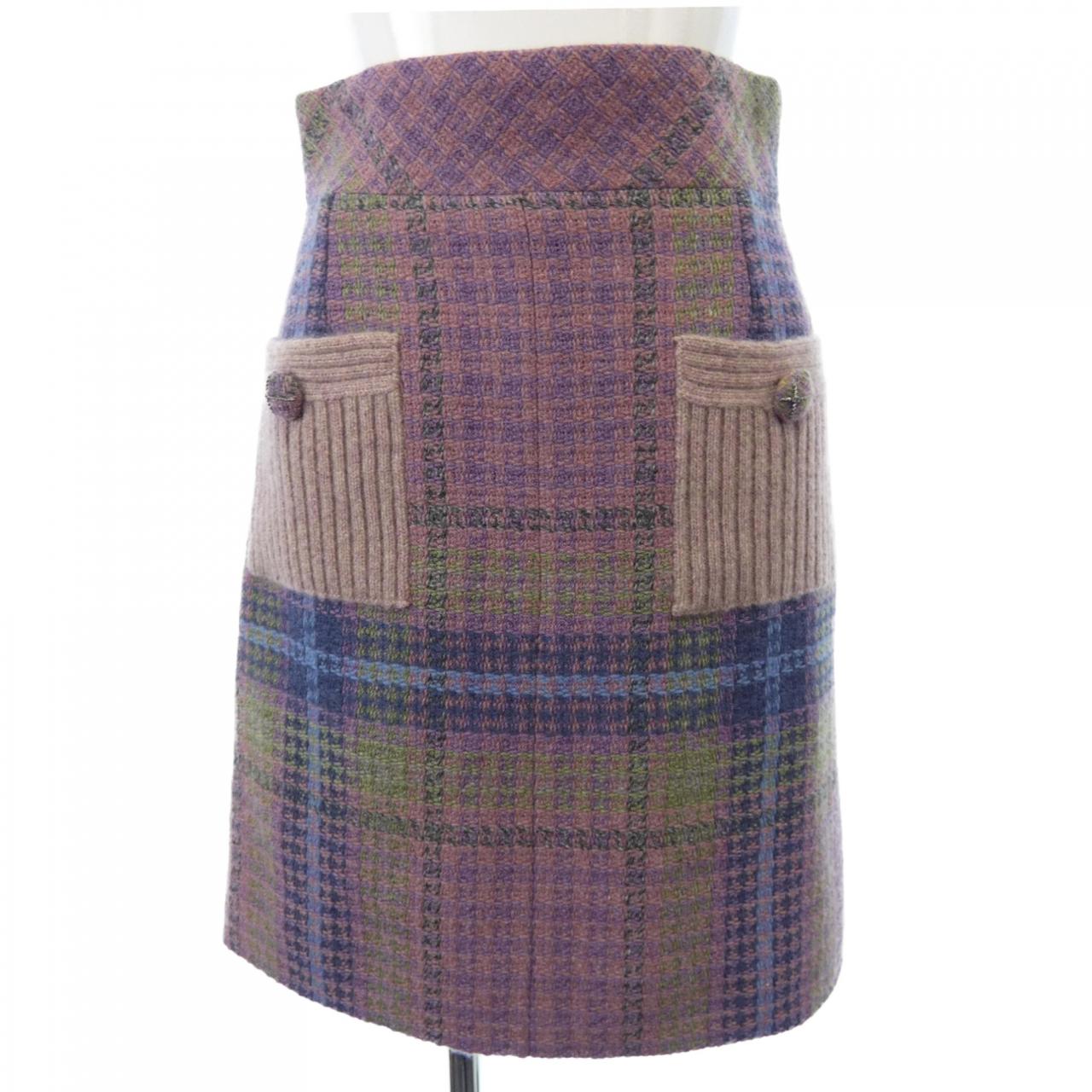 Chanel Cashmere Blend Skirt