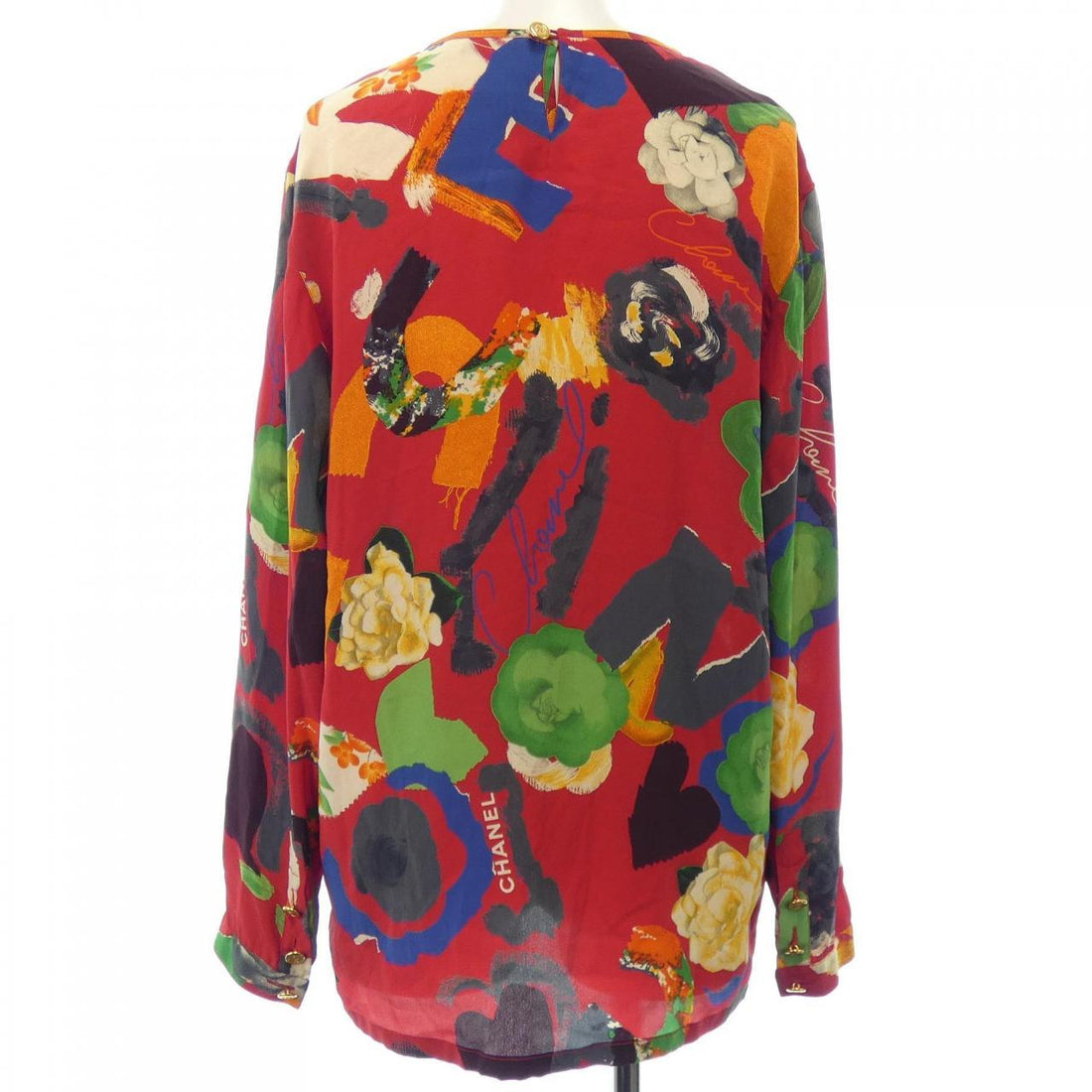 Chanel 100% Silk Top