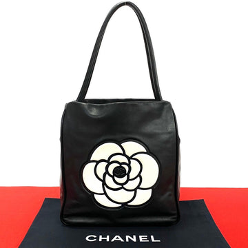 Chanel Camellia Lambskin 2way bag