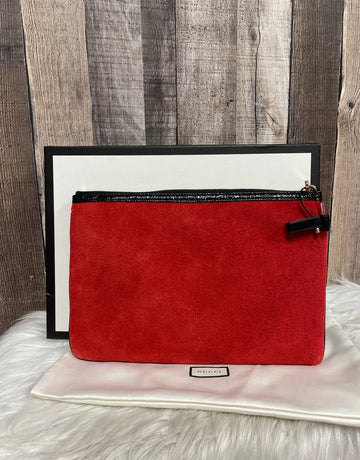 Clutch Luxury Designer Gucci, Size Large