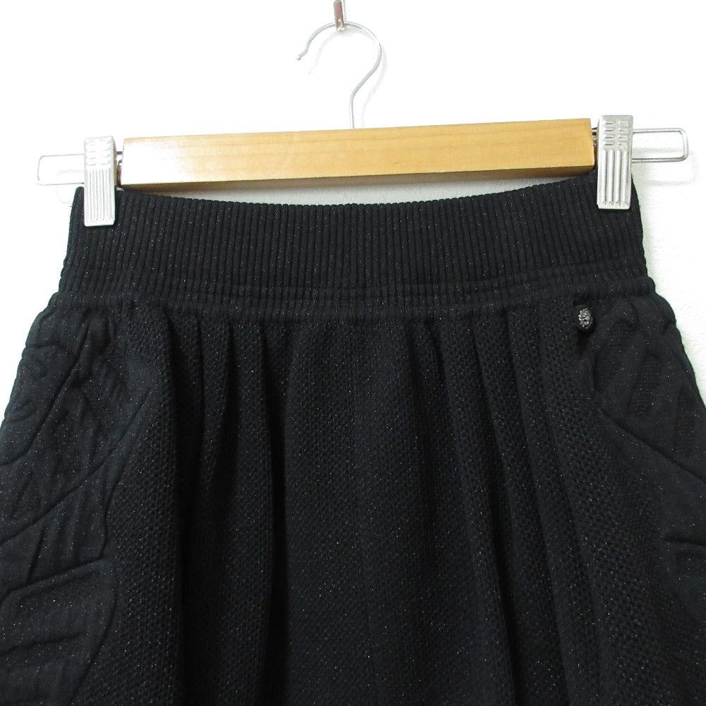Chanel Wool Knit Mini Skirt