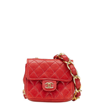 Chanel Coco Mark Mini Mini Matelasse Lambskin Mini Shoulder Bag