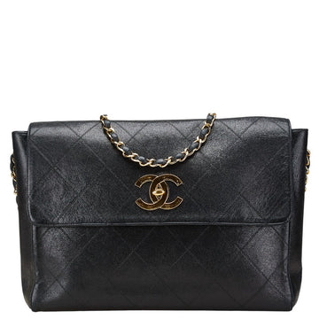 Chanel Deauville Bicolore Lambskin Shoulder Bag