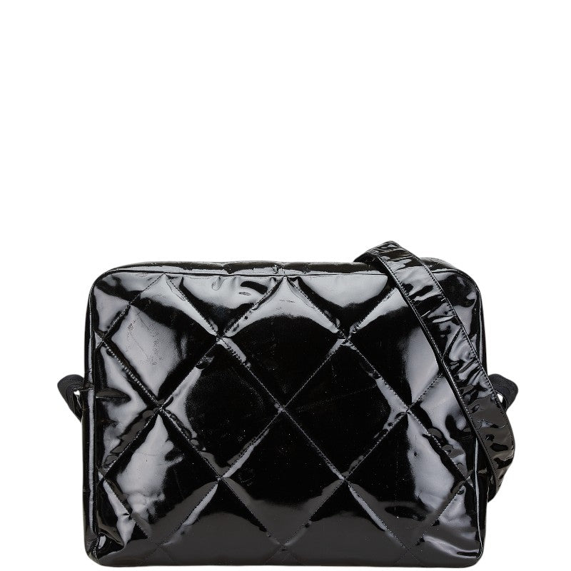 Chanel Matelasse Patent Leather Shoulder Bag