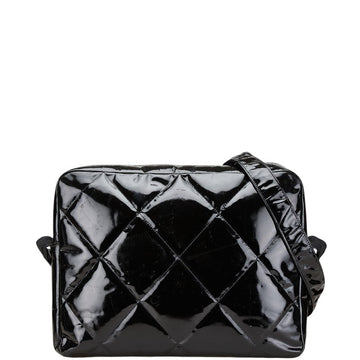 Chanel Matelasse Patent Leather Shoulder Bag