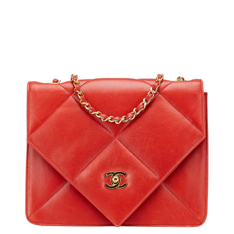 Chanel Coco Mark Matelasse Lambskin Shoulder Bag