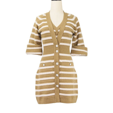 Chanel Cashmere 2way Long Knit Cardigan Ensemble