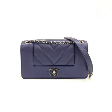 Chanel Flap Bag Lambskin Shoulder Bag