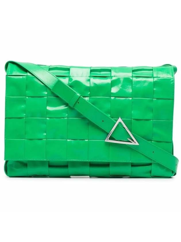 Bottega Veneta Maxi Intrecciato Leather Cross Bag Paraket