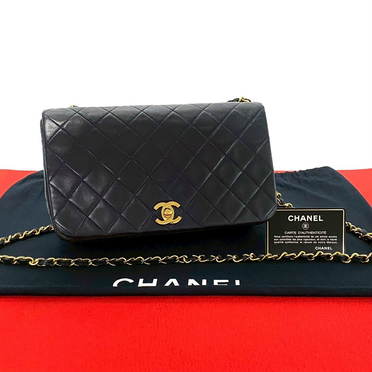 Chanel Matelasse Lambskin Shoulder Bag
