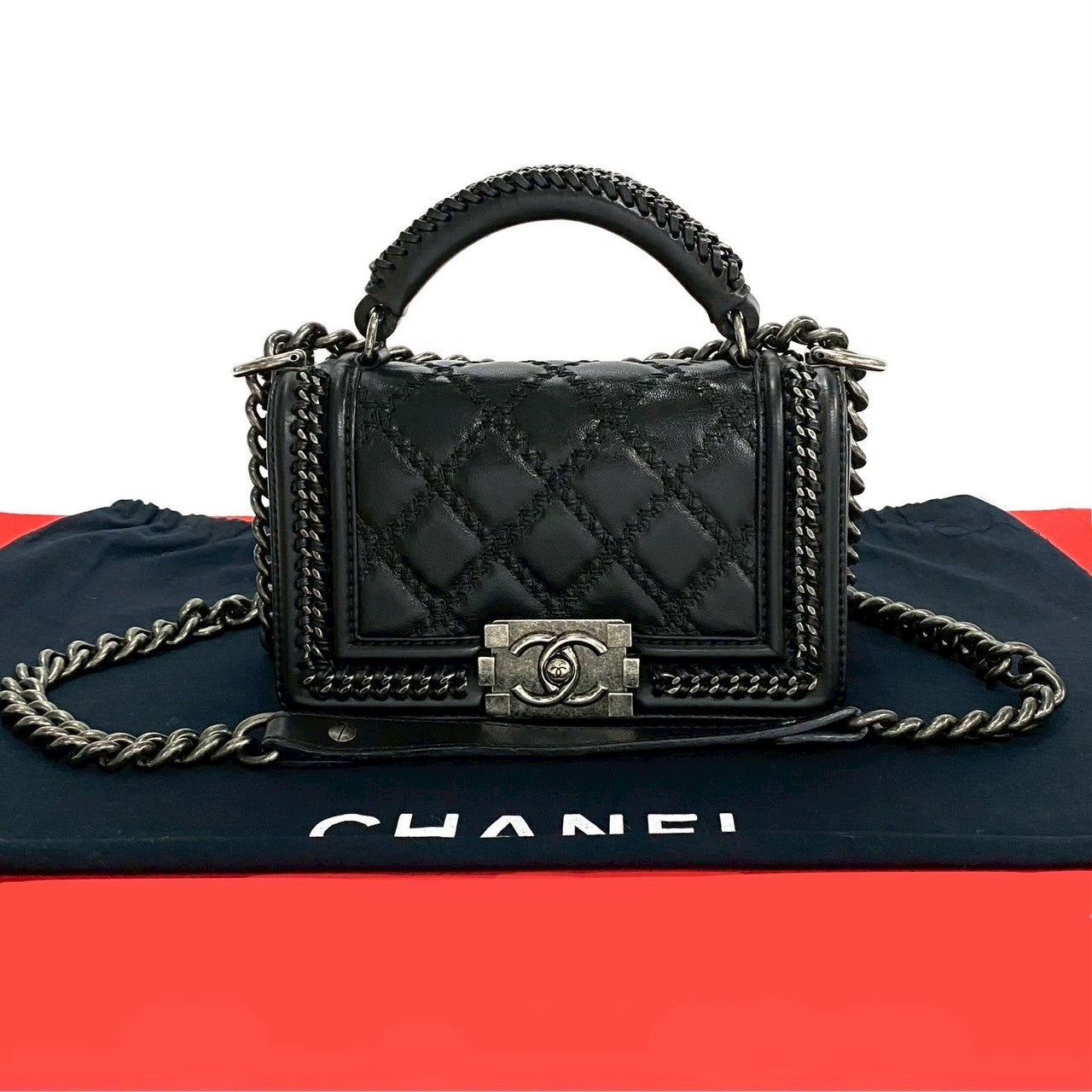 Chanel Boy Chanel Leather 2way Shoulder Bag