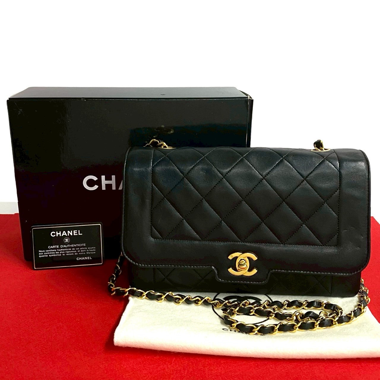 Chanel Matelasse Lambskin Shoulder Bag