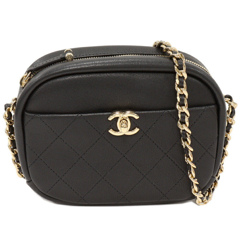 Chanel Calf Matelassé Camera Bag Shoulder Bag AS0137