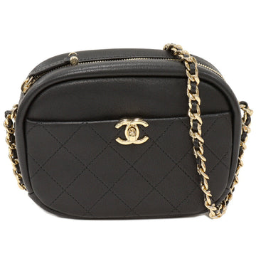 Chanel Calf Matelassé Camera Bag Shoulder Bag AS0137