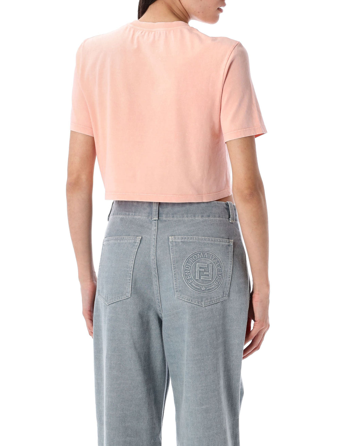 FENDI Cropped T-Shirt for Women
