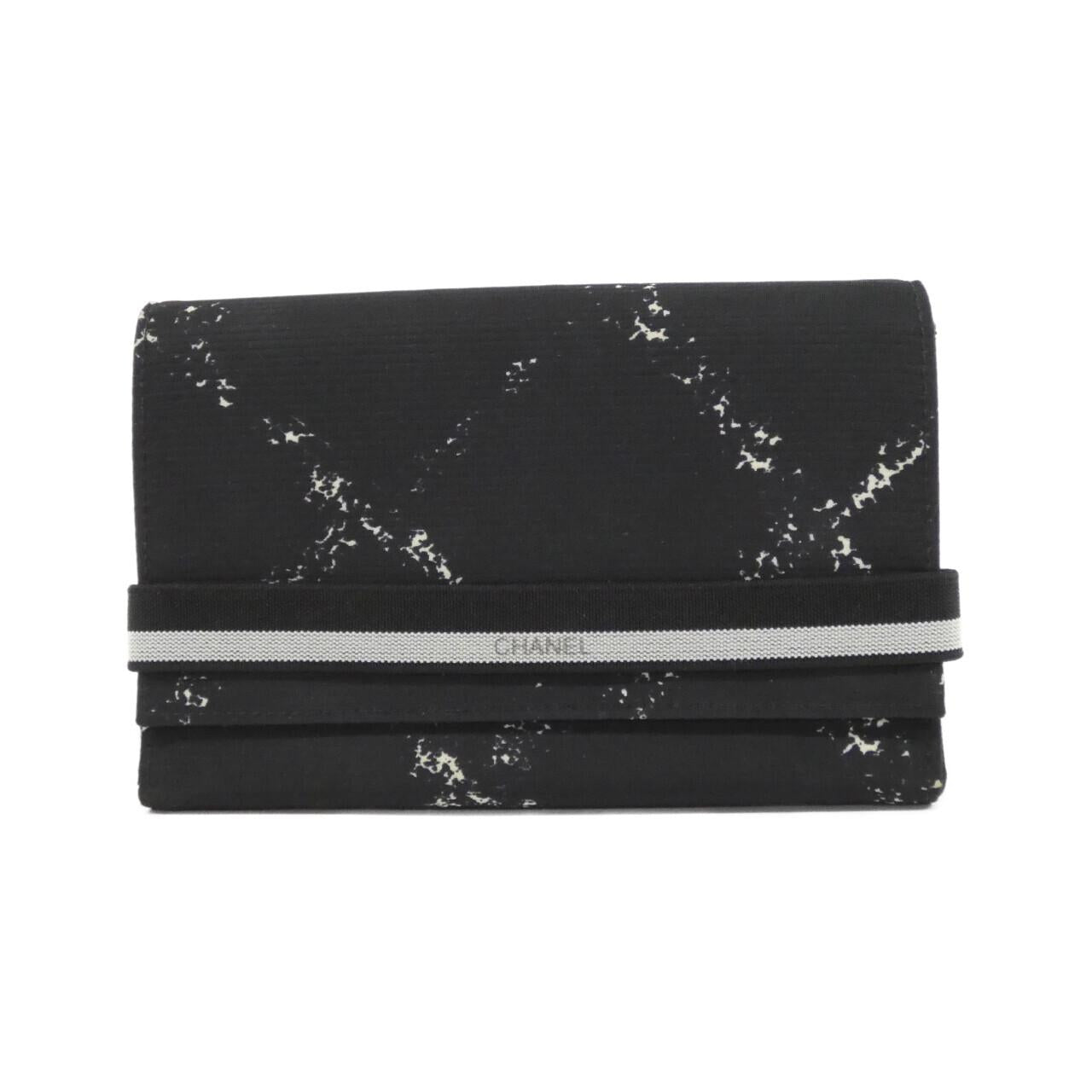 Chanel Travel Line Toile Wallet