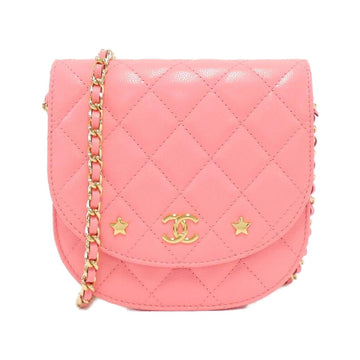 Chanel Chain Clutch Caviar Skin Clutch Bag