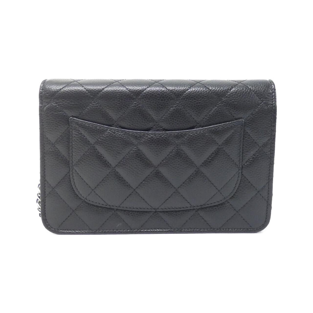 Chanel Timeless Classic Line Caviar Skin Chain Wallet