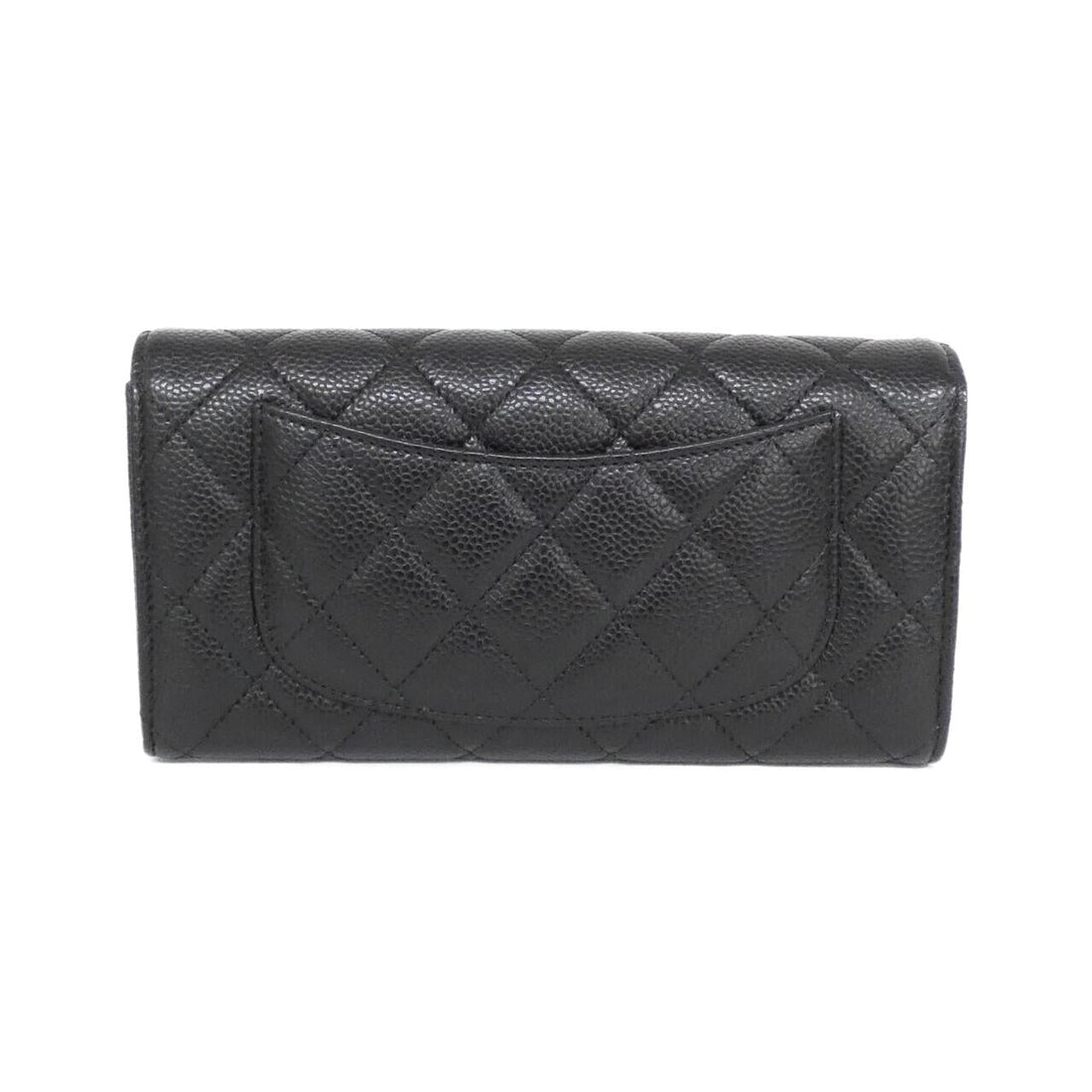 Chanel Timeless Classic Caviar Skin Long Wallet