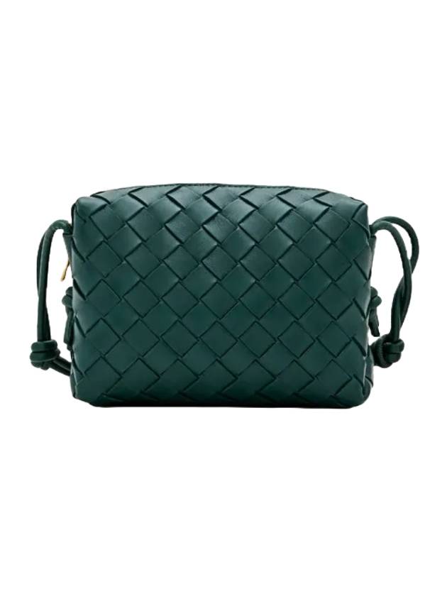 Bottega Veneta Loop Camera Mini Cross Bag Raintree