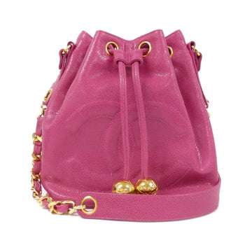 Chanel Caviar Skin Shoulder Bag