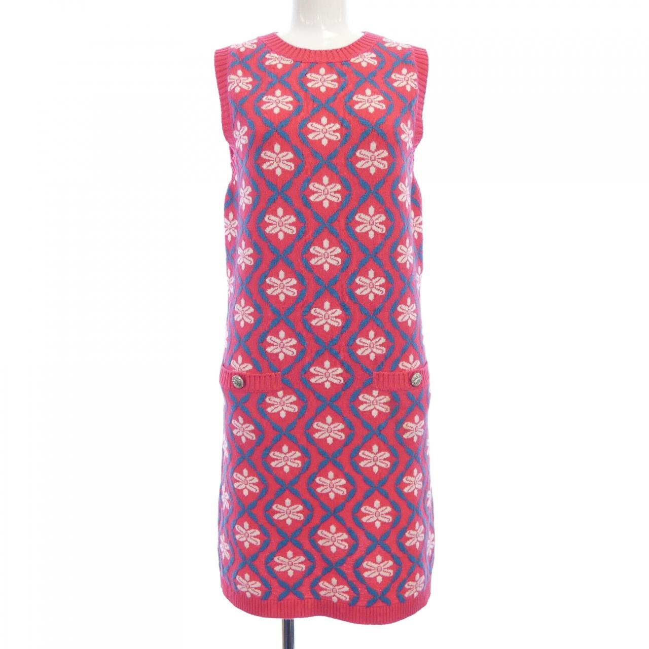 Chanel P55807K07284 Cashmere Dress