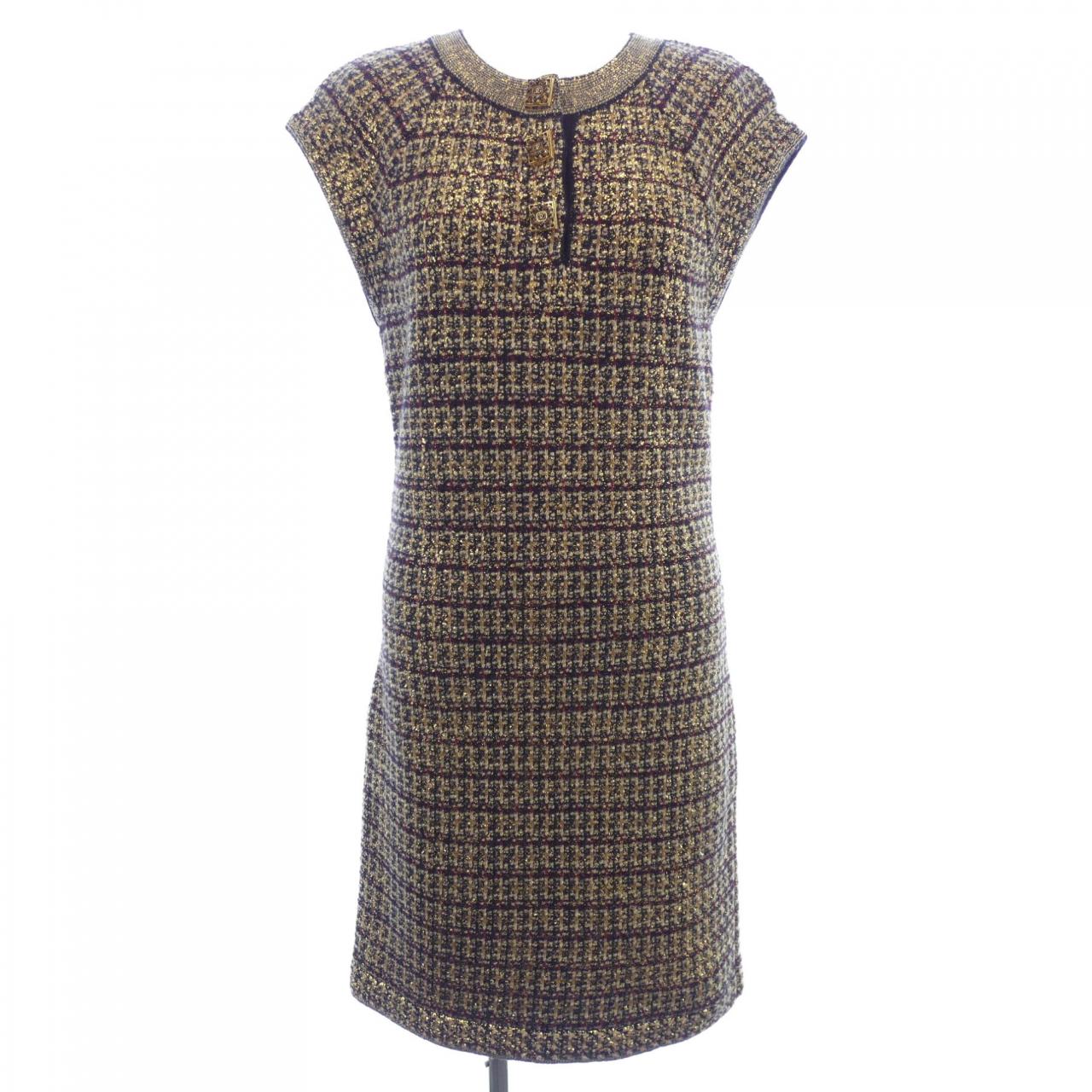 Chanel P41788K03168 Cashmere Dress