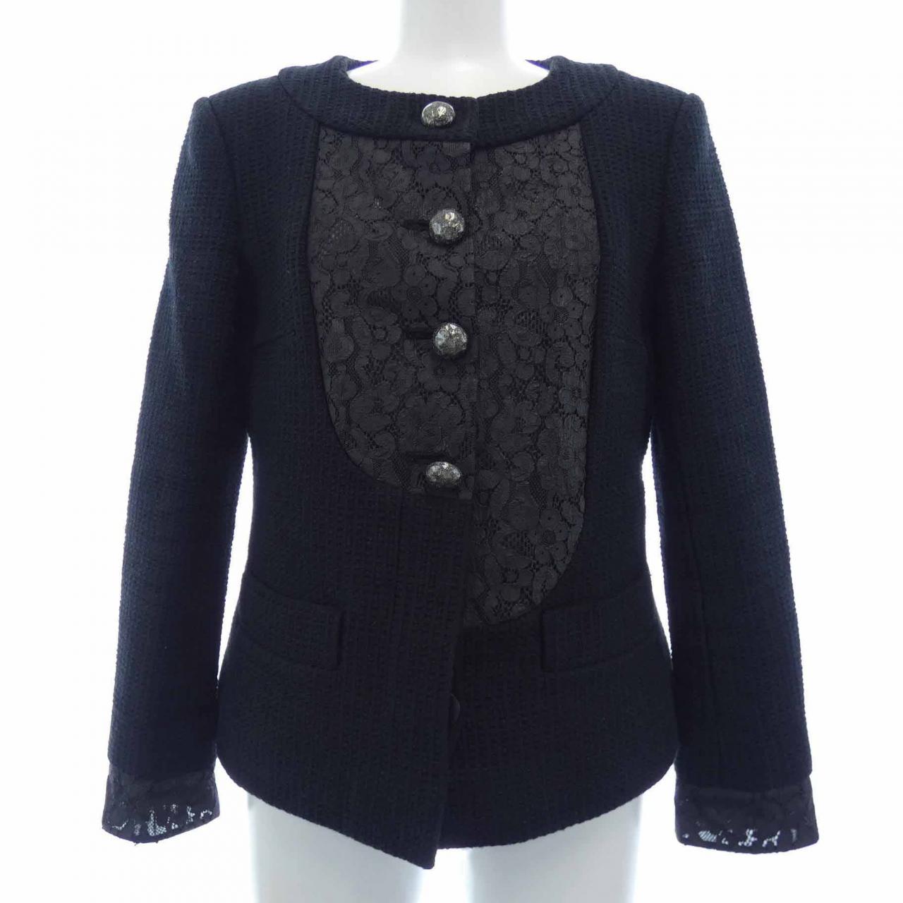 Chanel P51026W05622 Collarless Jacket Outerwear