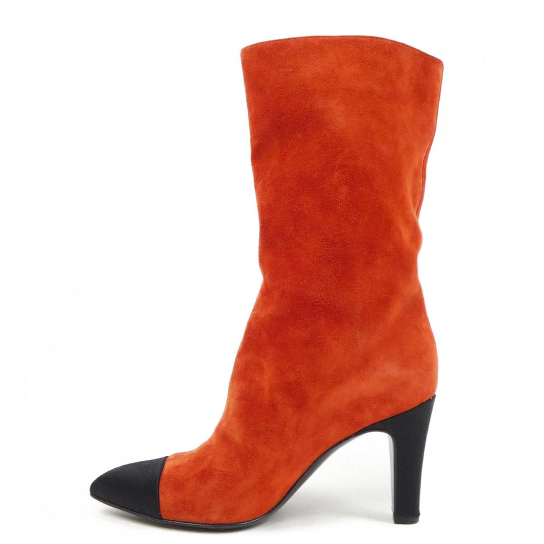 Chanel Suede Calfskin Satin Boots